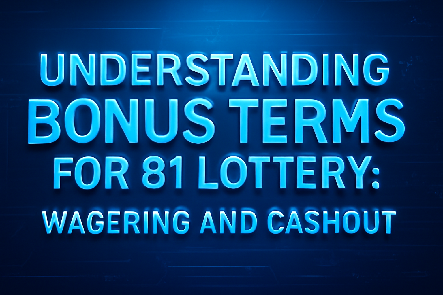 Informative image illustrating the update process for the 81 Lottery App.