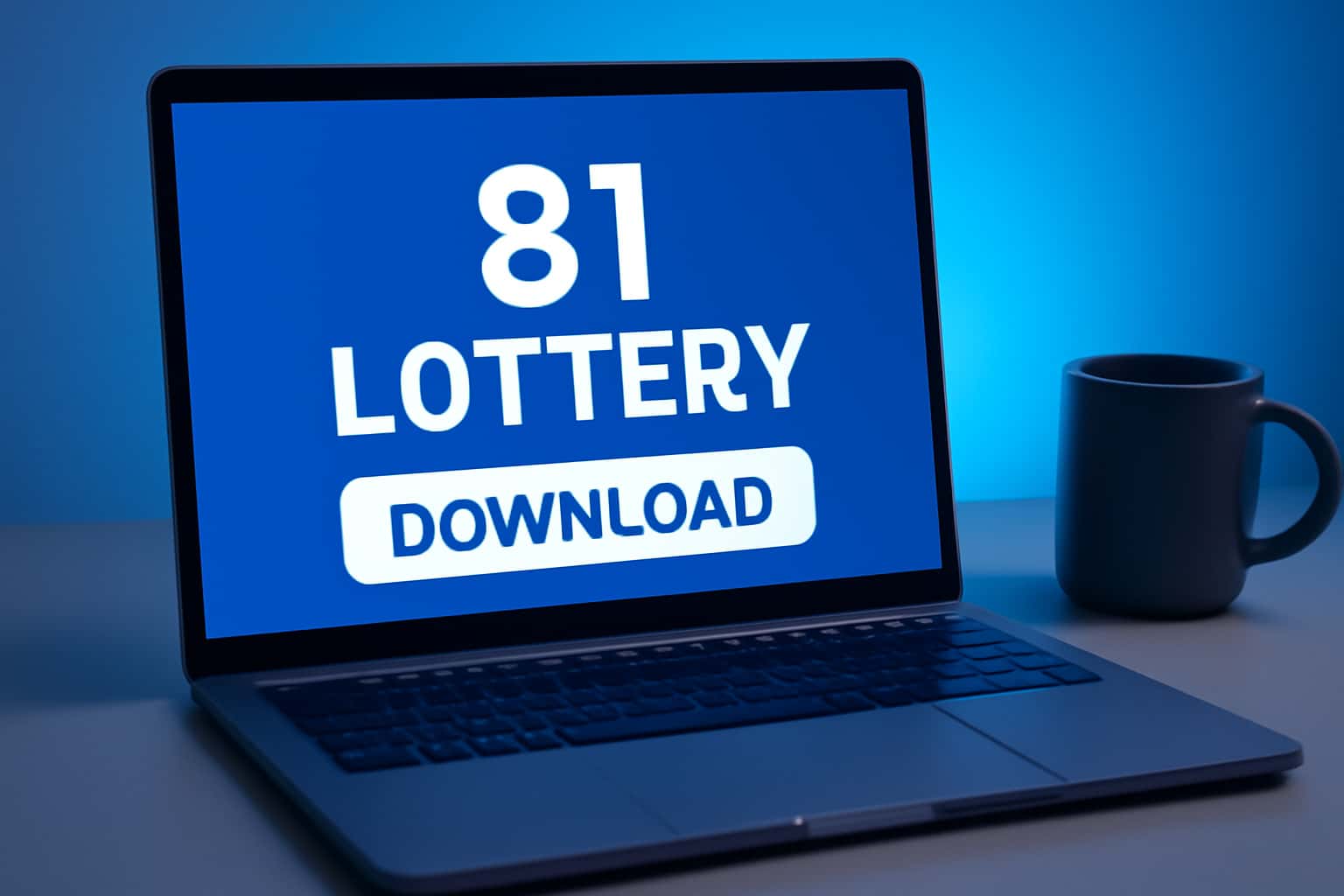 Informational graphic about 81 Lottery Download.