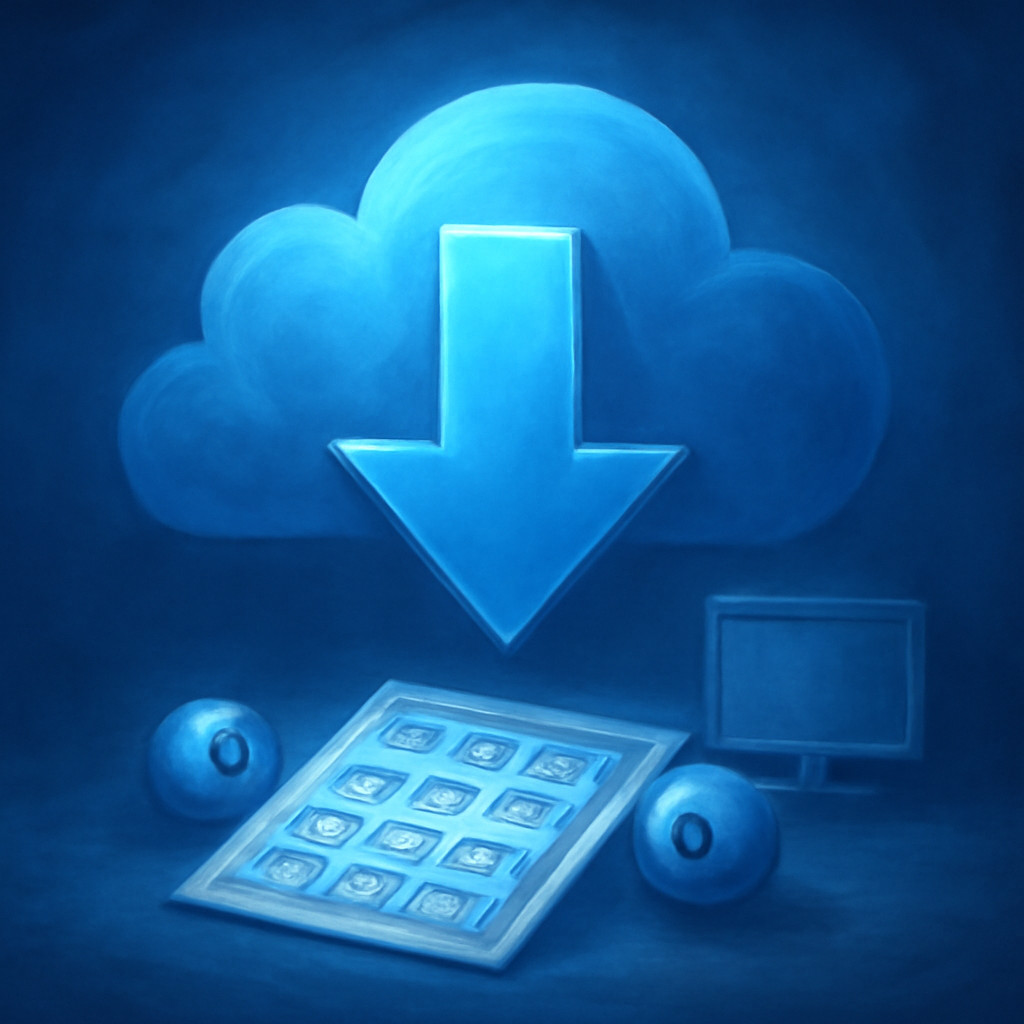 An illustration explaining the compatibility of the 81 Lottery app.