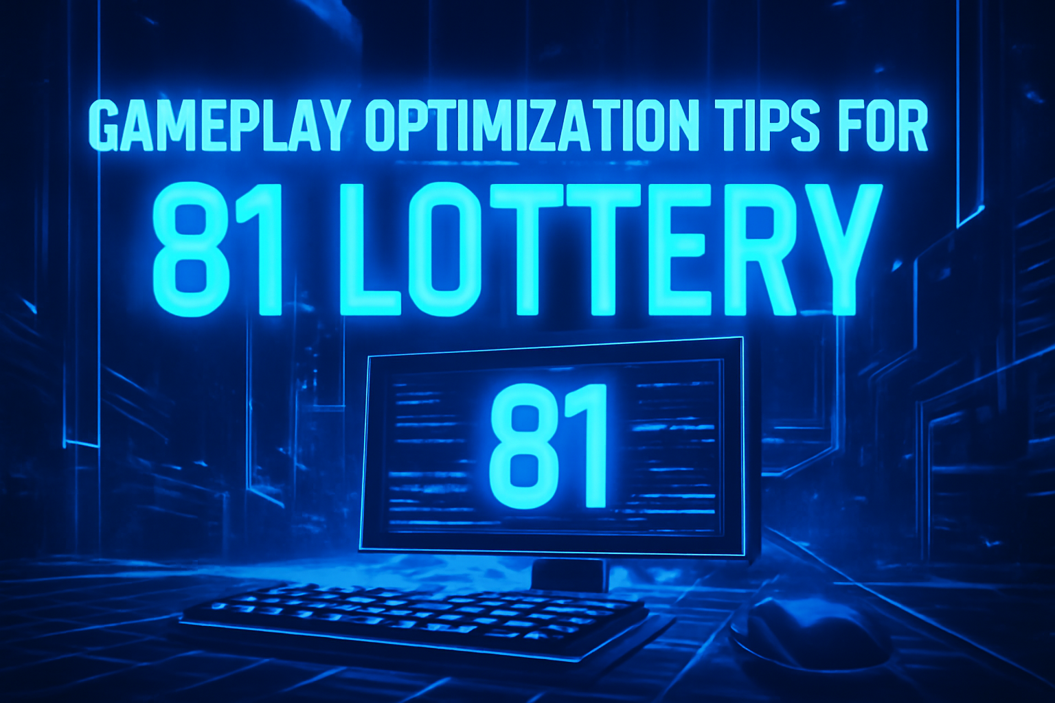 Informational scene illustrating the download guide for 81 Lottery APK.