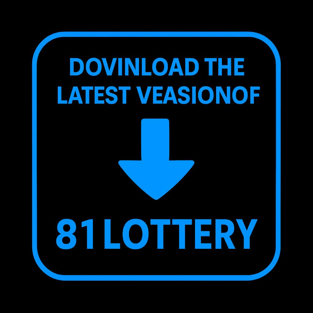 Icon representing the download process for 81 Lottery.