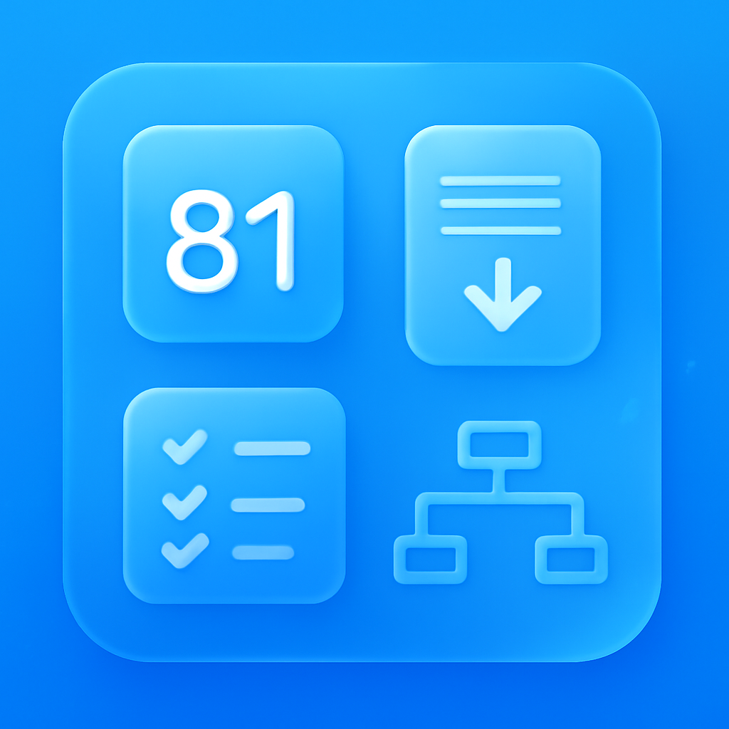 Diagram illustrating topics related to 81 Lottery Download Size Info.