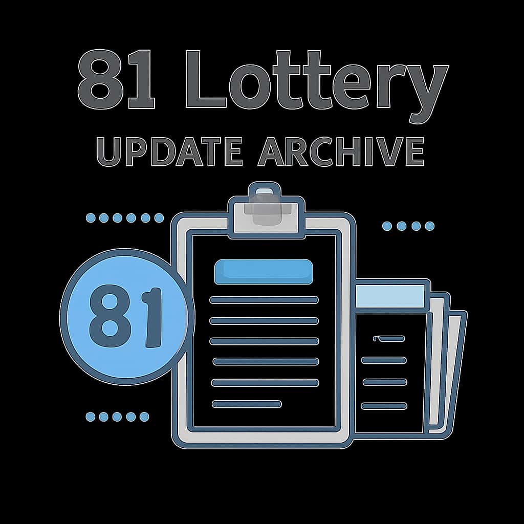Diagram illustrating the 81 Lottery Update Archive topic.