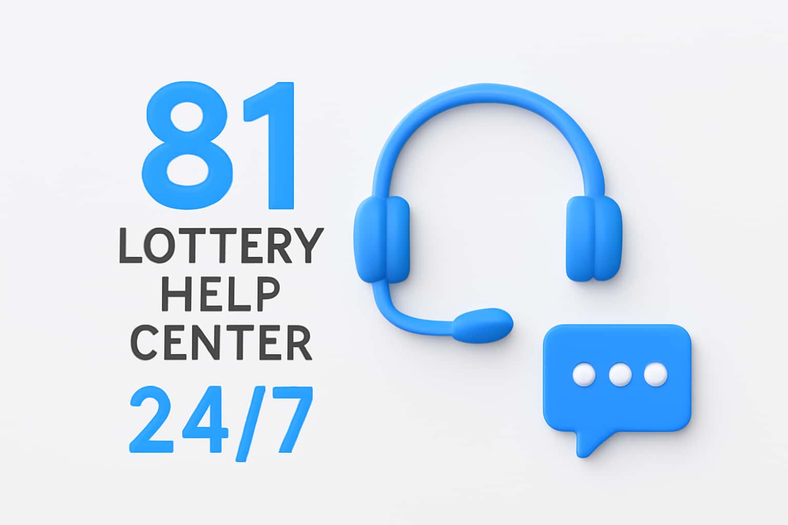 81 Lottery Help Center 24/7 Interface